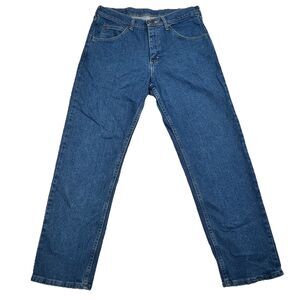 Wrangler Premium Quality Jeans Mens 32x30 Blue Cowboy Rodeo Western 1097FXVMD